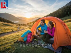 a-happy-couple-starting-the-day-from-their-best-2-person-ultralight-tent