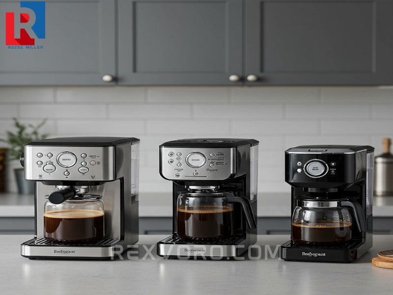 a-selection-of-the-best-coffee-maker-under-100-dollars-displayed-in-a-modern-kitchen-setting