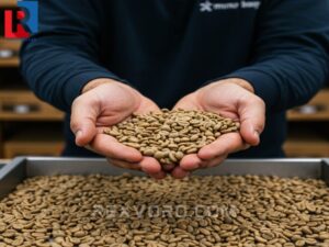 buyer-inspecting-green-coffee-beans-in-hand-checking-size-and-quality-control