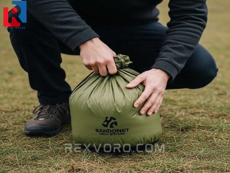 camper-gently-stuffing-a-lightweight-free-standing-tent-into-its-storage-sack