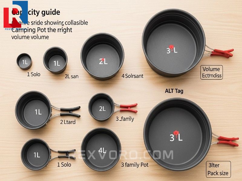 capacity-guide-showing-various-sizes-of-collapsible-camping-pots-to-help-campers-choose-the-right-volume-for-their-group-size