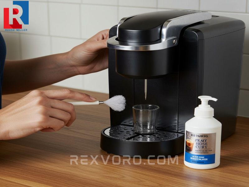 cleaning-the-needle-assembly-of-a-keurig-machine-using-descaling-solution