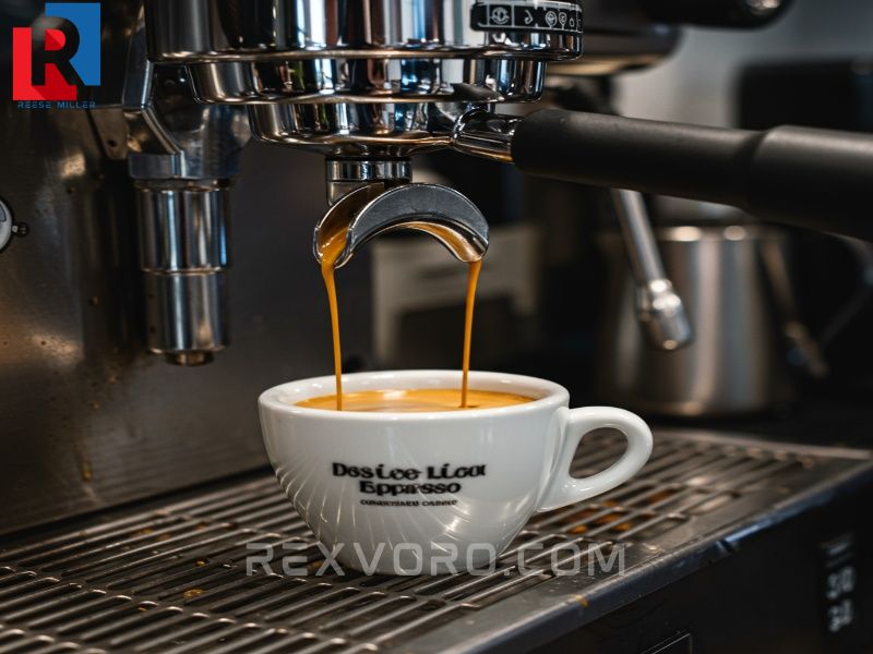 close-up-of-a-commercial-espresso-machine-pulling-a-thick-shot-of-blonde-espresso-into-a-demitasse