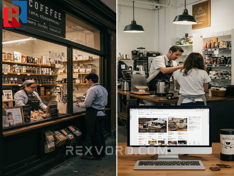 comparacion-de-una-tienda-local-de-equipos-de-cafe-con-una-interfaz-de-tienda-de-suministros-en-linea