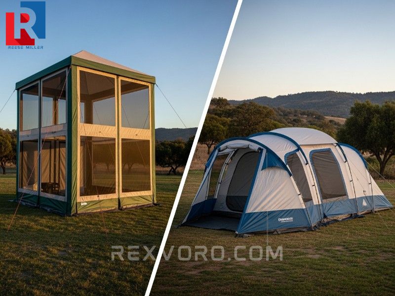 comparison-of-cabin-vs-dome-style-8-person-camping-tents-showing-the-difference-in-headroom-and-structure