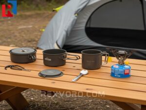 comprehensive-layout-of-an-ultralight-backpacking-kitchen-set-and-essential-cooking-gear