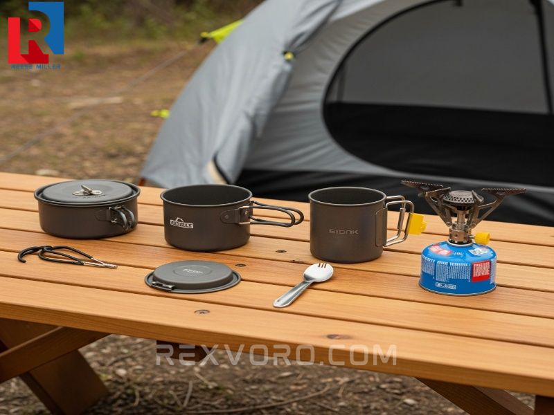 comprehensive-layout-of-an-ultralight-backpacking-kitchen-set-and-essential-cooking-gear