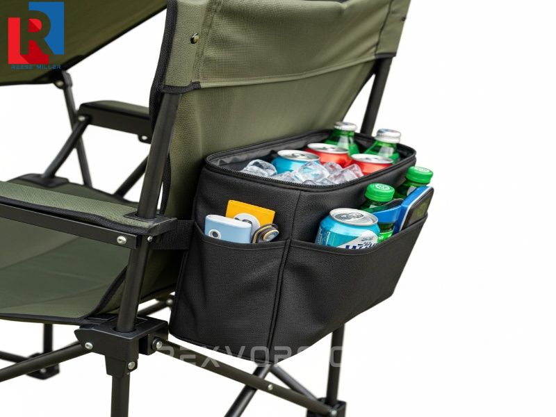 convenience-features-including-an-integrated-cooler-and-storage-pockets-on-a-folding-camp-chair-with-canopy