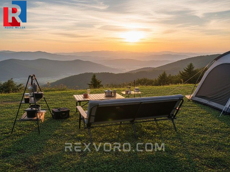 deluxe-camping-sofa-chair-providing-comfortable-scenic-seating-at-a-peaceful-mountain-campsite-during-sunset