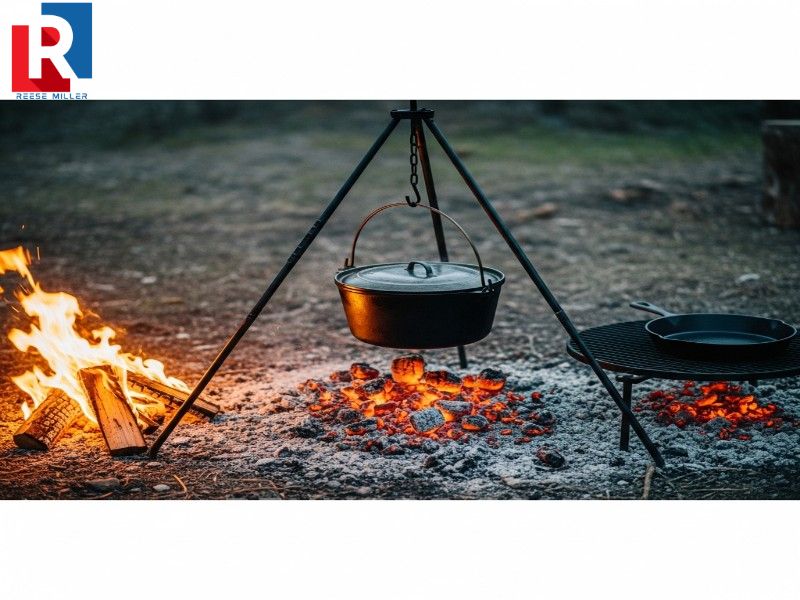 demonstration-of-three-zone-heat-control-for-a-campfire-cooking-kit-showing-a-campfire-pot-hanging-over-hot-coals