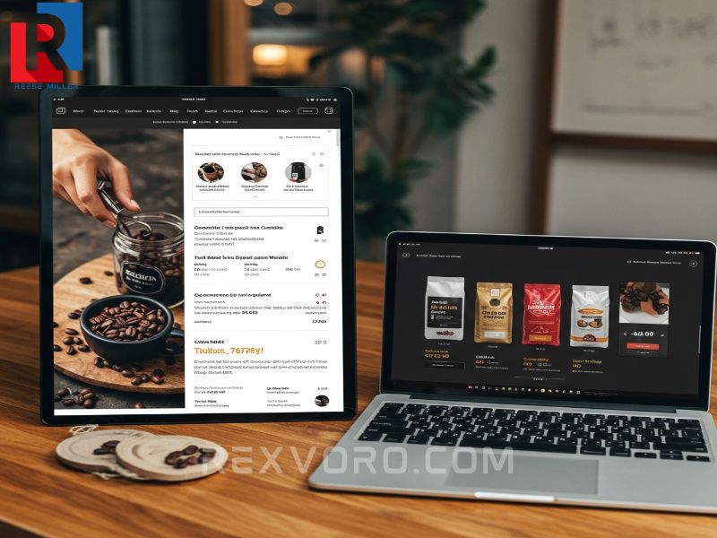 e-commerce-section-of-a-high-performing-coffee-shop-website-selling-roasted-beans-and-merchandise
