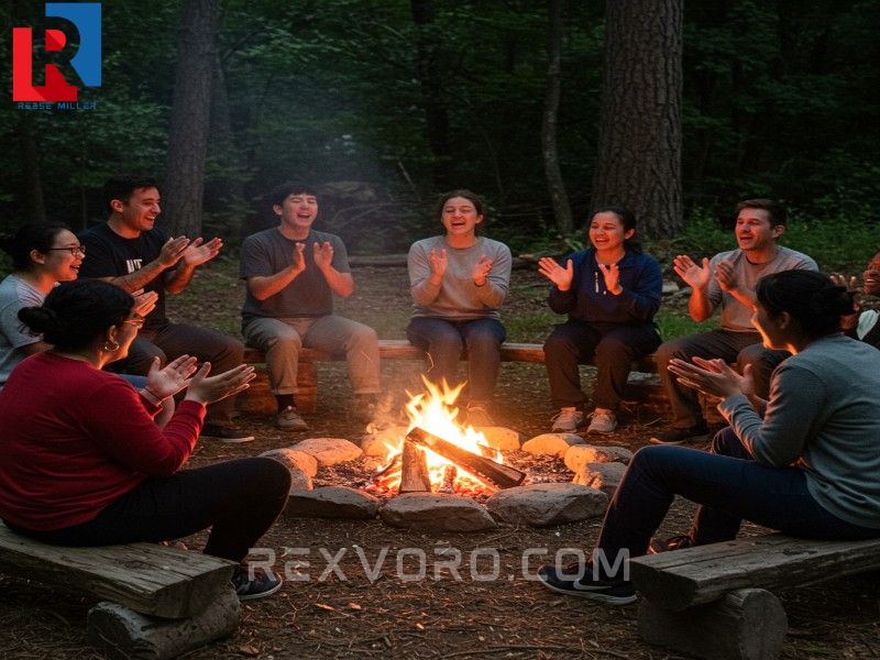 enjoying-musical-campfire-games-for-large-groups-clapping-along-to-a-shared-beat