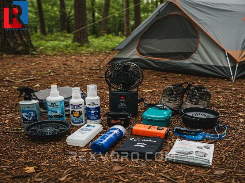 essential-gear-checklist-for-comfortable-and-safe-lake-houston-camping-including-protection-from-insects-and-heat