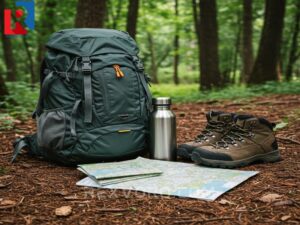 essential-gear-preparation-including-boots-and-maps-for-a-safe-hike-on-forest-hiking-trails-near-me