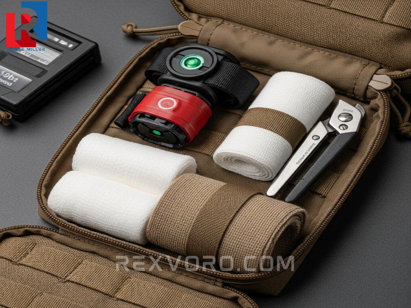 essential-trauma-supplies-including-tourniquets-and-hemostatic-gauze-within-an-advanced-first-aid-kit-section-of-the-backpack