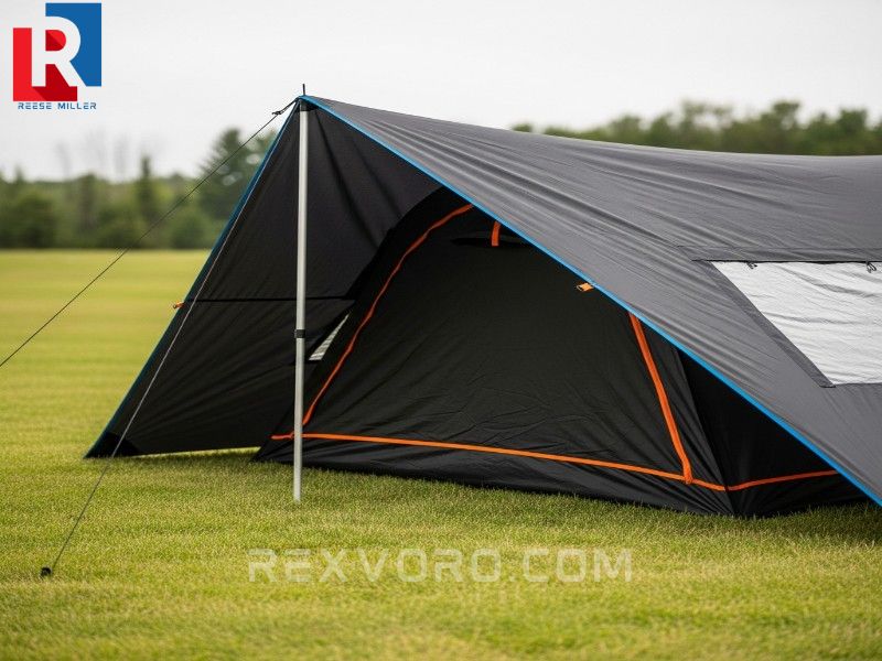 expert-examination-of-factory-taped-seams-and-durable-material-on-a-full-coverage-rainfly-a-critical-feature-of-the-best-tent-for-florida-camping