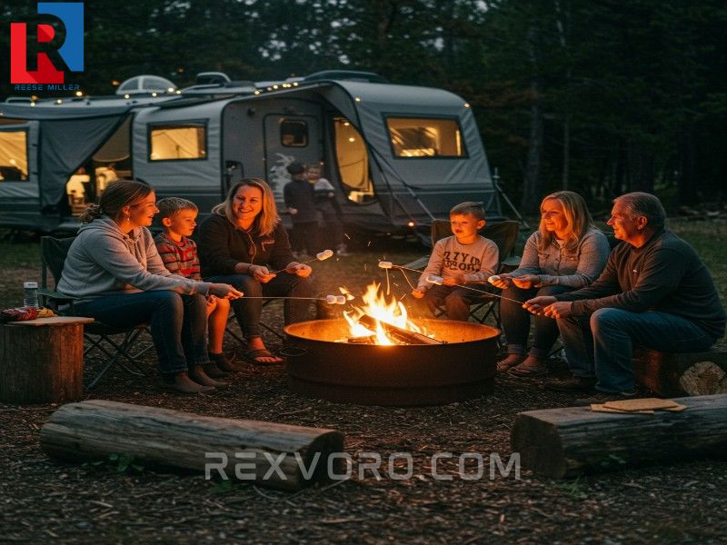 family-and-friends-enjoying-smores-and-storytelling-around-a-crackling-campfire-the-centerpiece-of-evening-camping-entertainment
