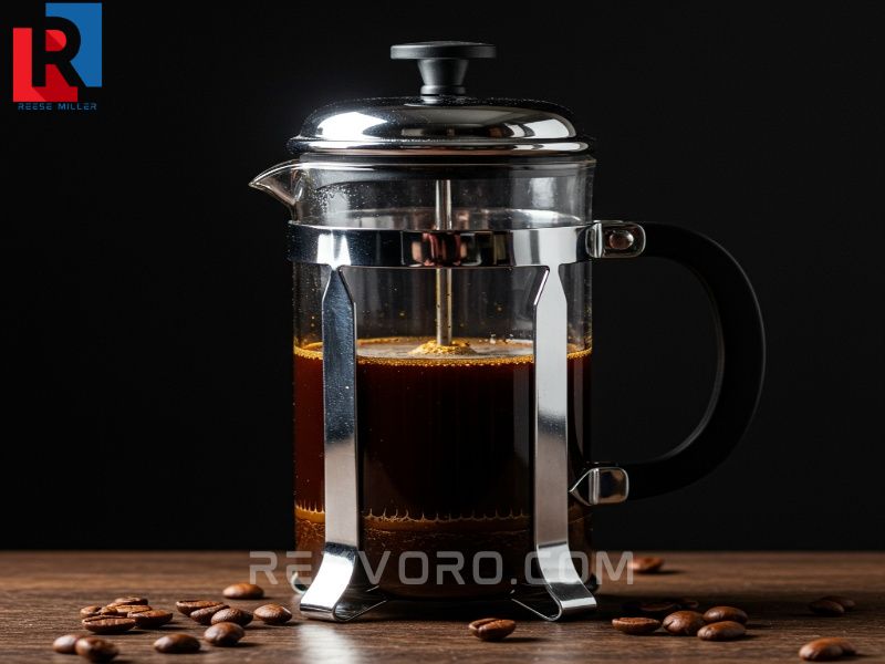 french-press-plunger-pressing-into-dark-concentrated-black-coffee