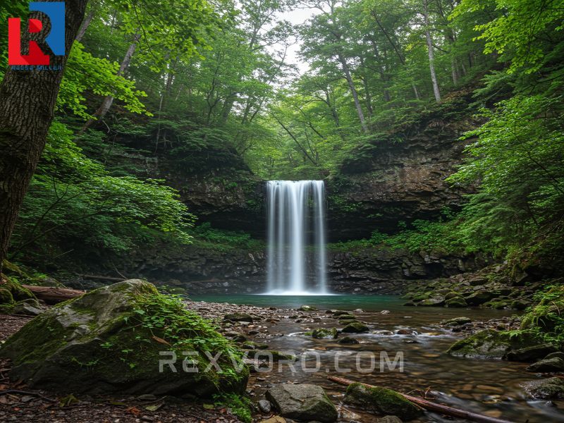hidden-gem-a-small-secluded-waterfall-tucked-into-a-dense-forest