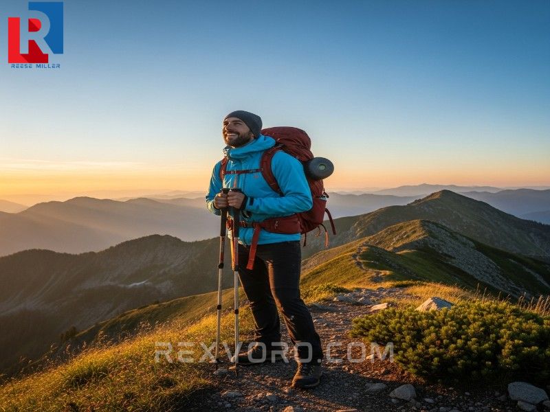 hiker-enjoying-a-sunrise-view-demonstrating-the-comfort-and-performance-of-high-quality-lightweight-backpacking-gear