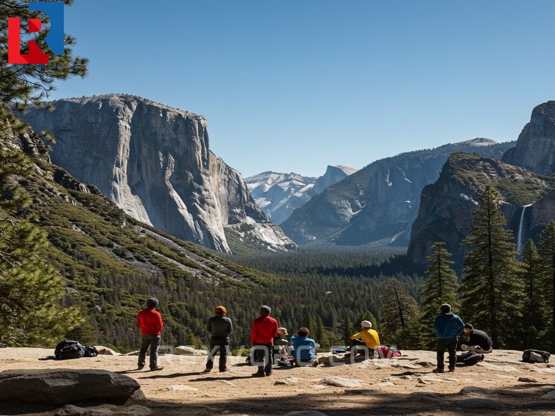 iconic-location-of-a-rock-climbing-camp-in-yosemite-national-park