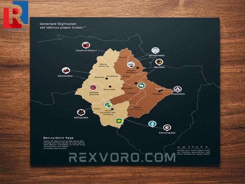 infographic-map-of-coffee-regions-ethiopia-kenya-colombia-guatemala-brazil-with-flavor-profile-icons