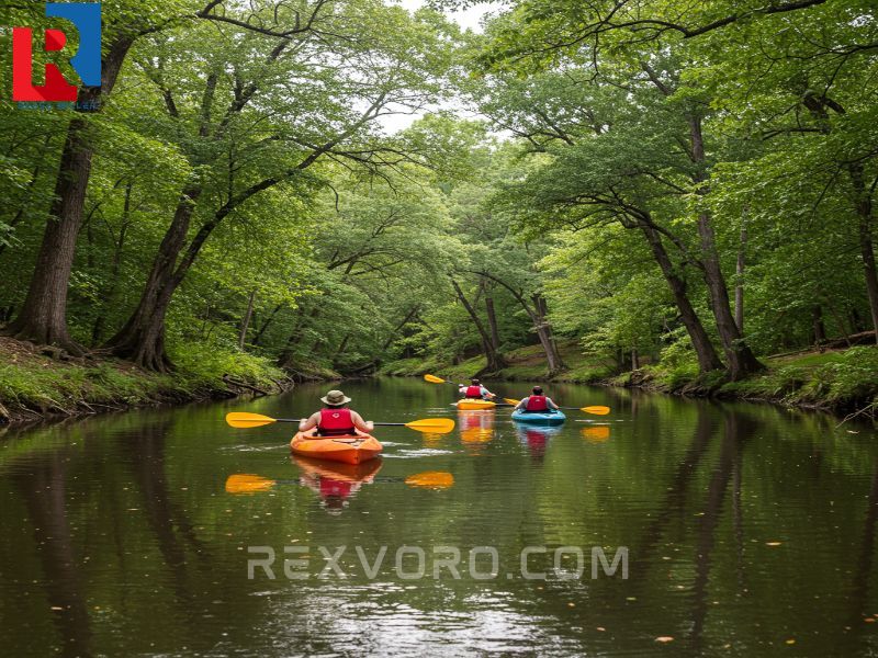 kayaking-adventure-on-the-san-jacinto-river-a-popular-water-activity-near-lake-houston-state-park-camping-sites