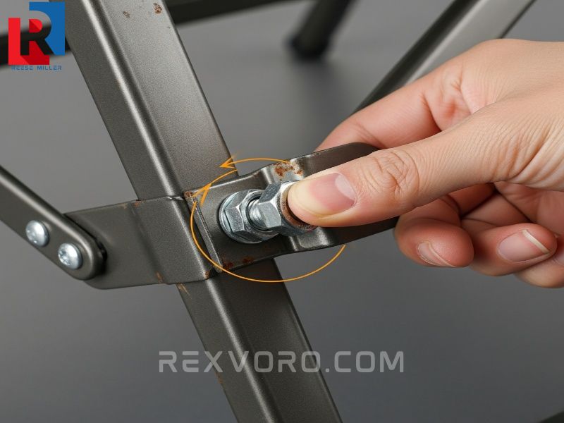maintenance-check-on-the-heavy-duty-bolt-joints-of-a-robust-folding-camp-chair-400-lb-capacity