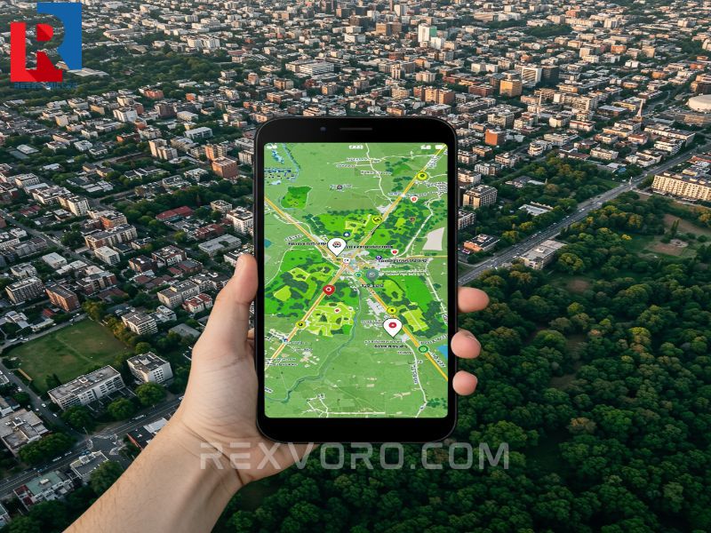 mobile-mapping-app-showing-how-to-find-nearby-forests-digitally