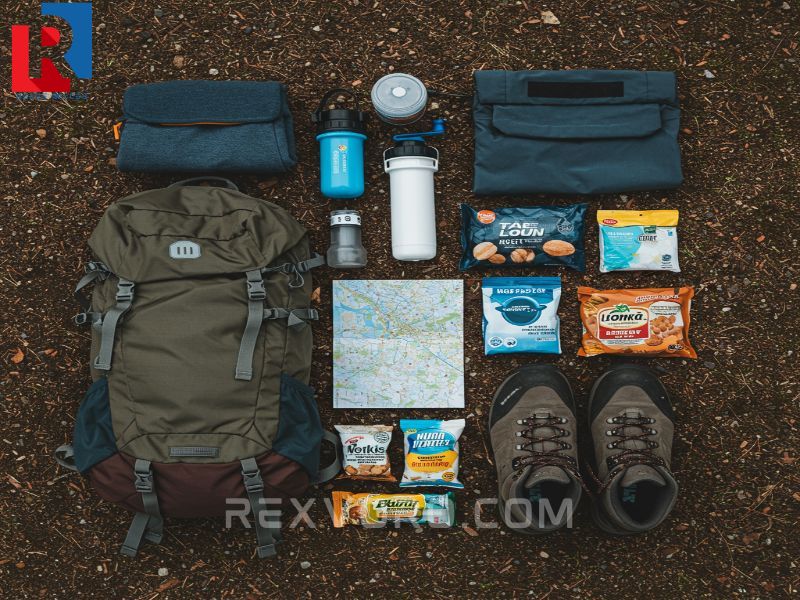 organized-flat-lay-of-essential-hiking-gear-backpack-boots-map-snacks-and-first-aid-kit