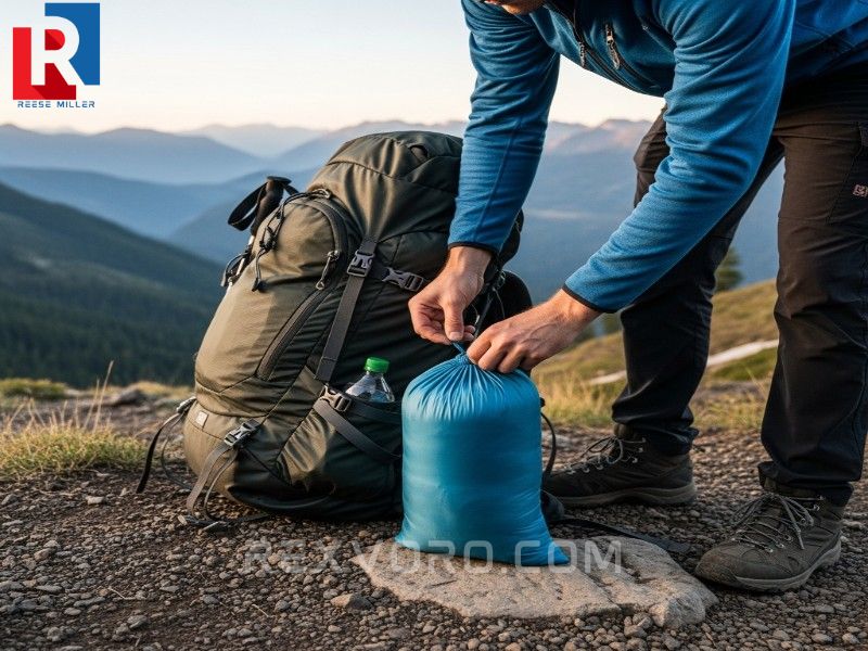 packing-the-lightweight-backpacking-hammock-into-a-small-stuff-sack-before-a-day-of-hammock-trekking