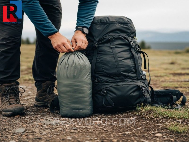packing-up-a-lightweight-single-person-tent-efficiently-into-a-backpack-before-a-long-day-of-ultralight-backpacking