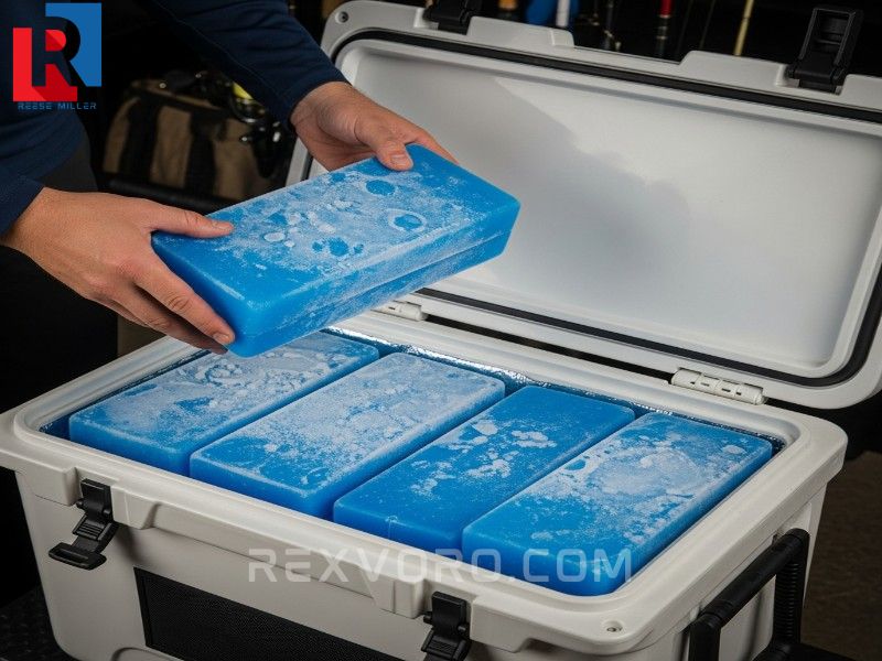 pre-chilling-a-high-performance-fishing-cooler-with-reusable-ice-packs-to-maximize-the-ice-retention-of-the-best-fishing-cooler