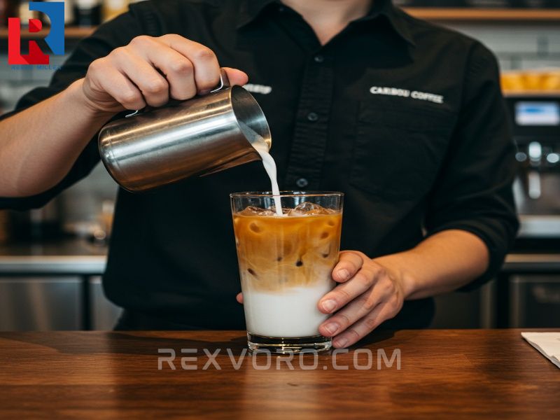 professional-barista-preparing-a-customized-iced-latte-showcasing-expert-preparation-of-best-caribou-coffee