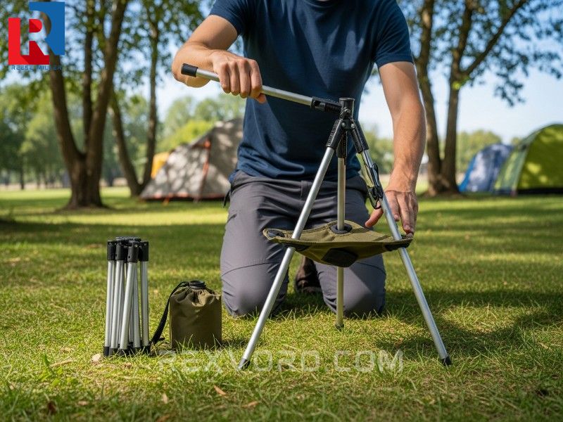 quick-assembly-demonstration-of-a-four-legged-collapsible-camp-stool-using-shock-corded-aluminum-poles
