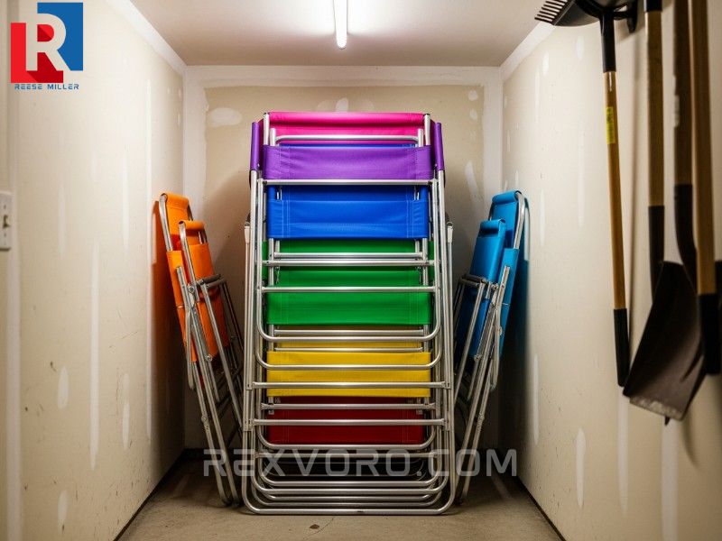 space-saving-storage-solution-for-cheap-outdoor-folding-chairs-stacked-neatly-in-a-garage