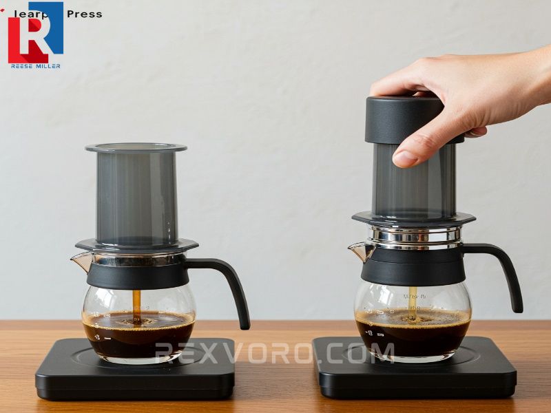 step-by-step-illustration-of-aeropress-brewing-showing-immersion-phase-and-final-plunging-action