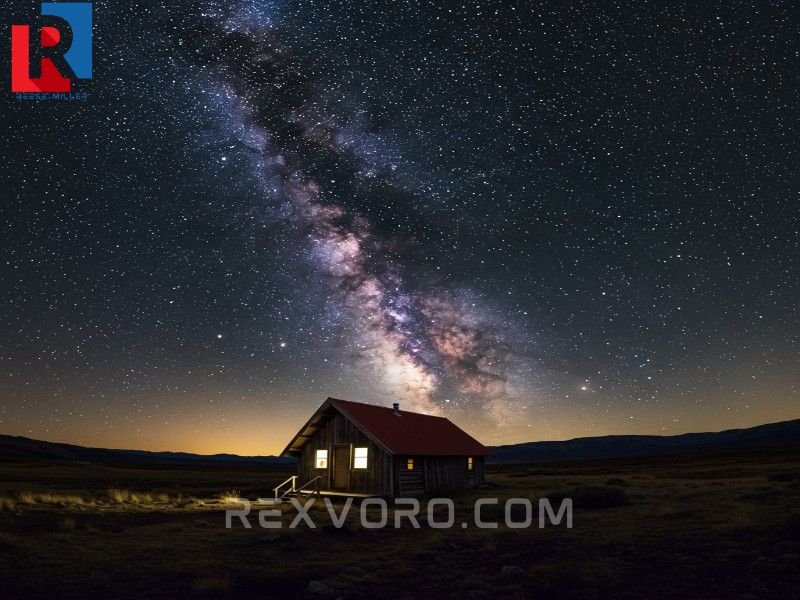 stunning-milky-way-view-over-a-remote-stargazing-cabin-illustrating-the-necessity-of-finding-true-dark-sky-stargazing-cabins-near-me