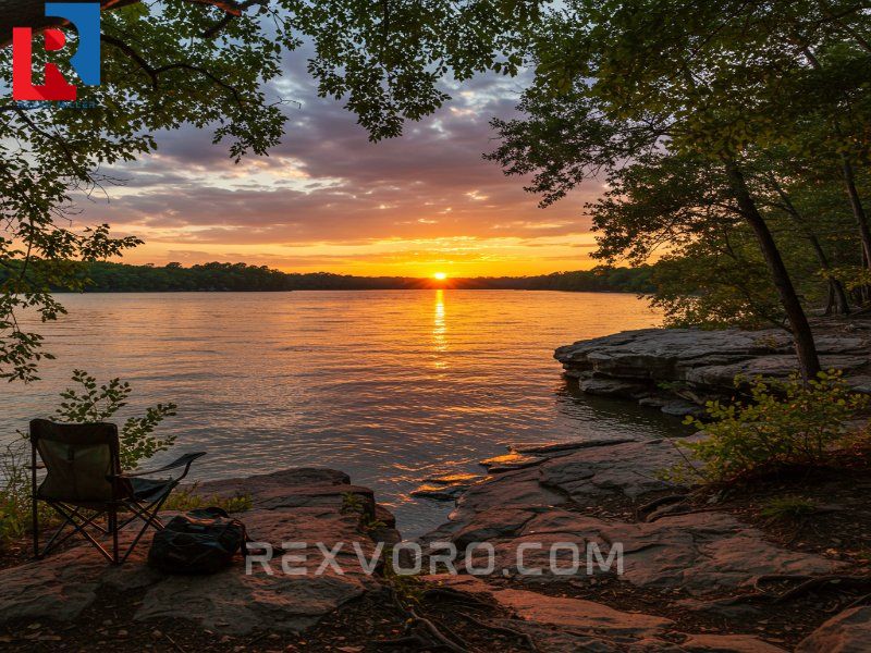 stunning-sunset-view-over-the-water-at-lake-houston-state-park-concluding-a-perfect-day-of-lake-houston-state-park-camping