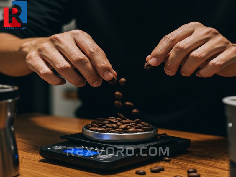 weighing-coffee-beans-on-a-digital-scale-for-optimal-brewing-precision